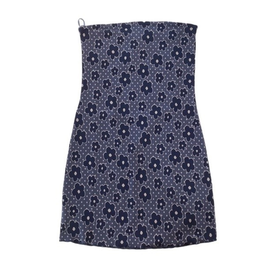 Urban Outfitters Tube Dress, Blue | Size Large - Picture 4 of 6